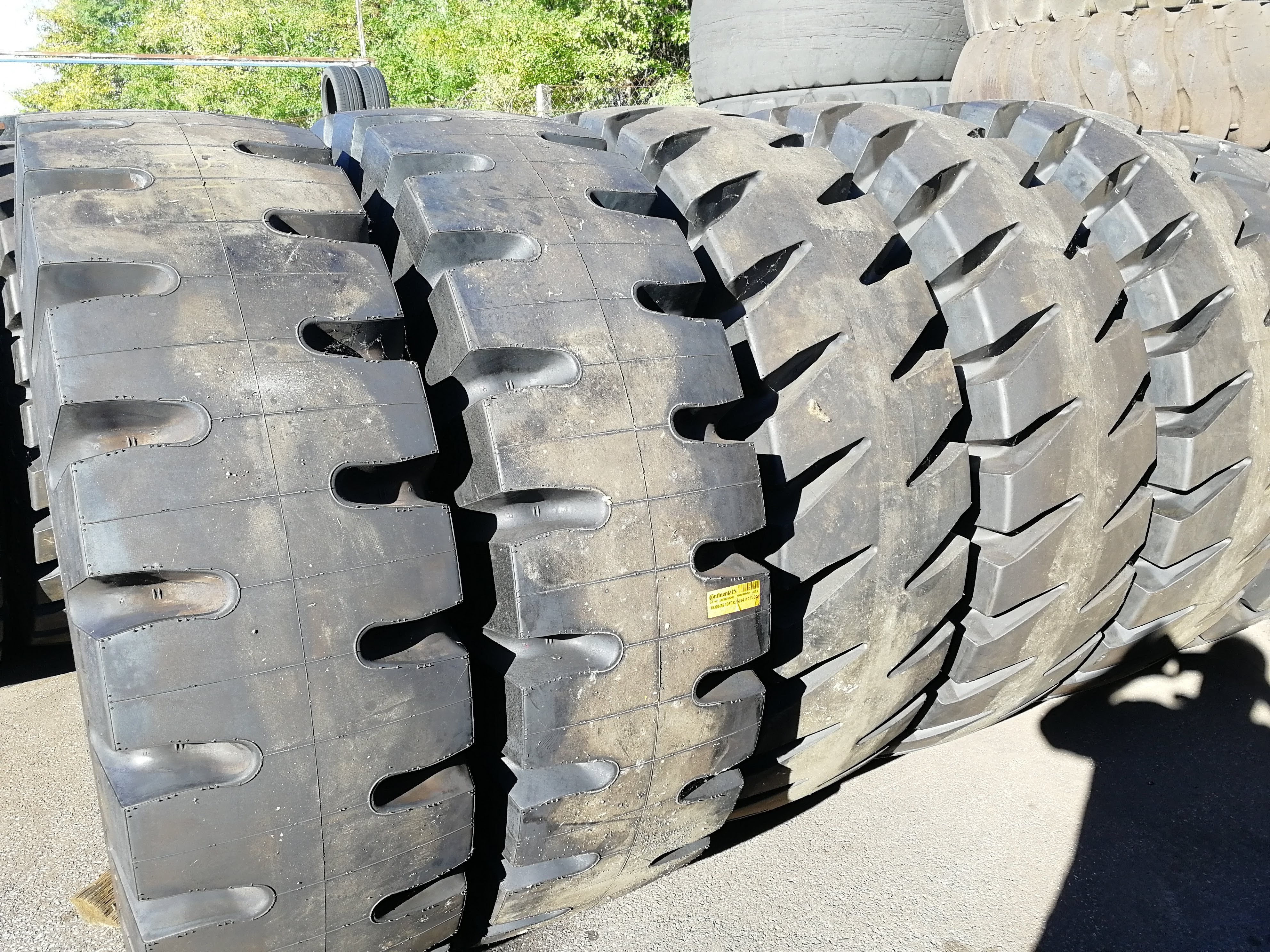 18.00 R25 Bridgeston, Goodyear, Continental, Michelin 40PR 100%